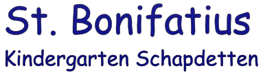 St. Bonifatius Kindergarten Schapdetten